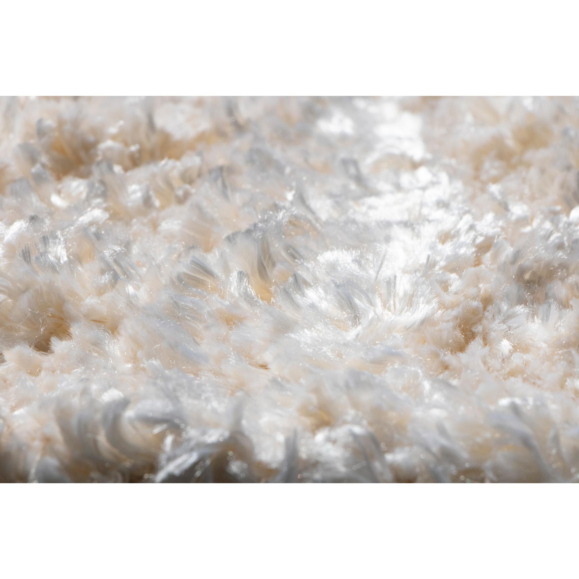 Indiano Tappeto Design Italiano Icona Bianco di Deanna Comellini In magazzino 60x90 cm in vendita