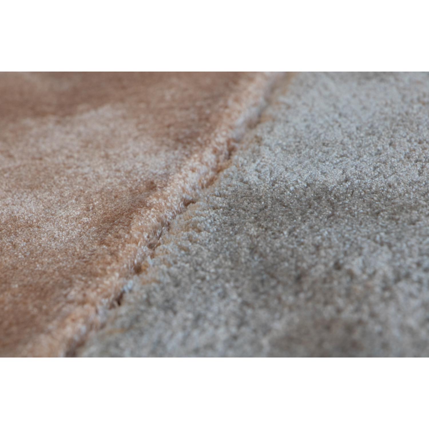 Tappeto Design Italiano Sostenibile Tondo Beige Rosa de Deanna Comellini ø300cm Indio en venta