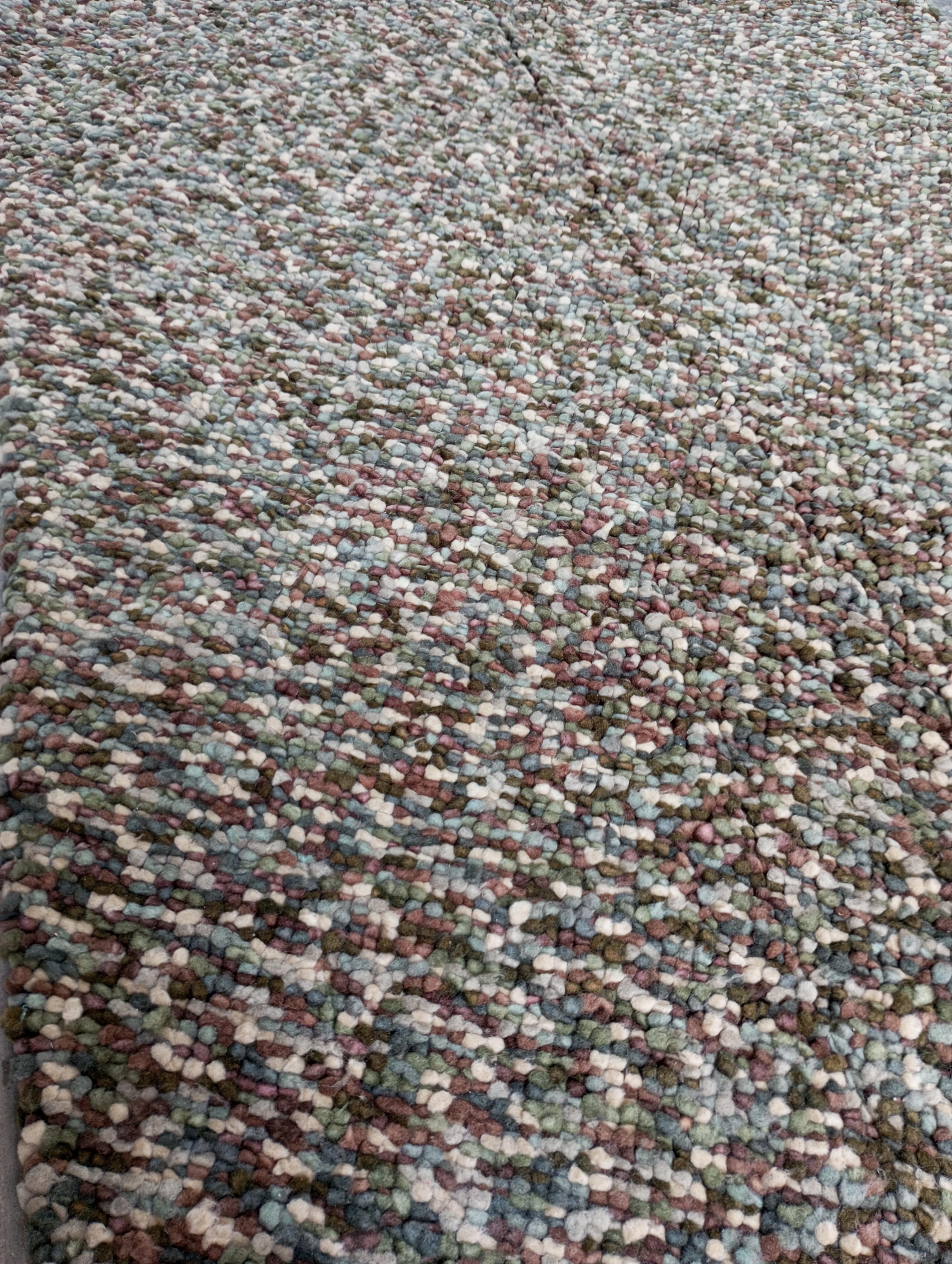 Tapis en laine noué à la main dans les années 1980, conçu par Lano Carpet Belgium Bon état - En vente à Firenze, FI