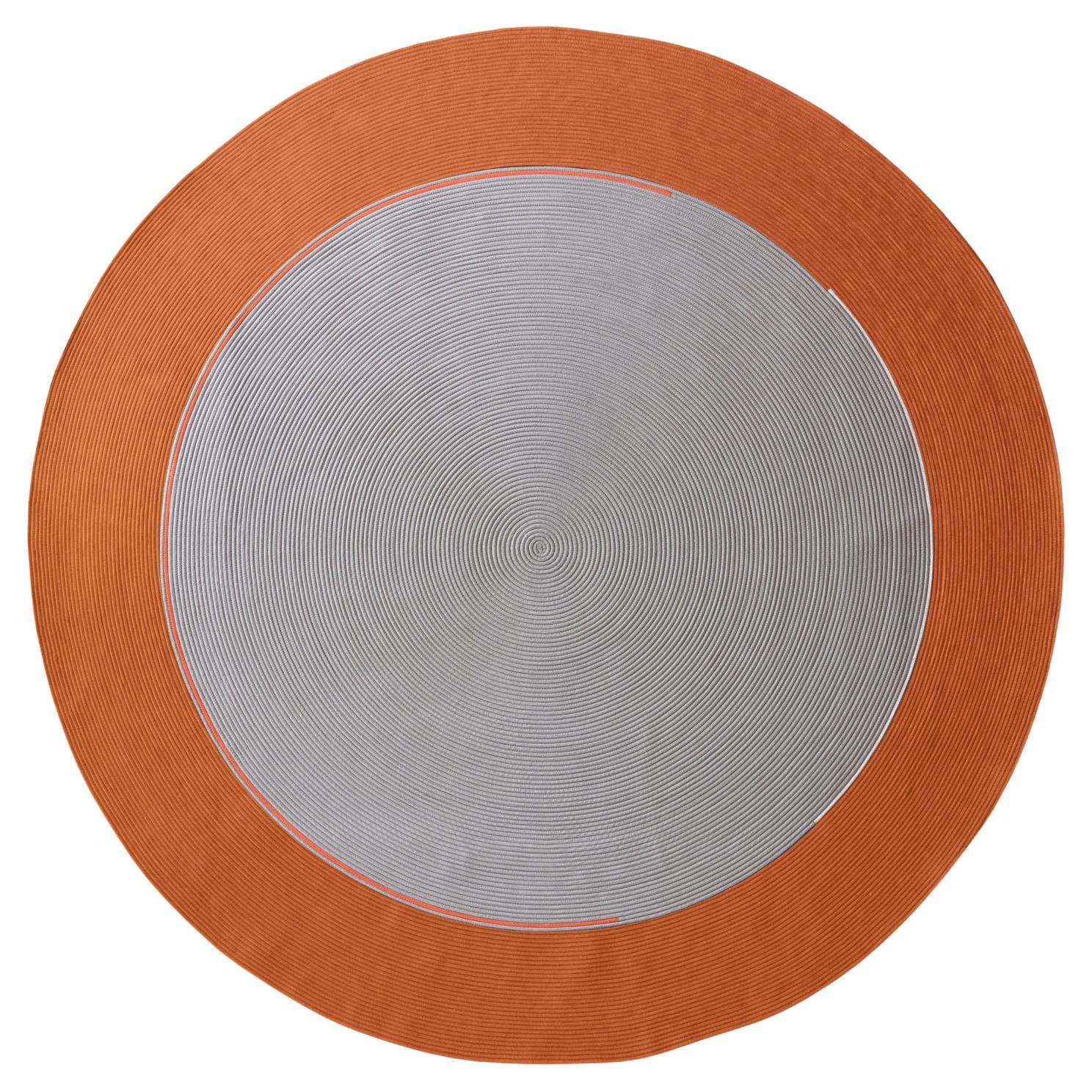 Tappeto Design Moderno Rotondo Indoor Outdoor by Deanna Comellini Ø200 cm For Sale