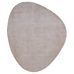 Tappeto design organico sostenibile colori neutri by Deanna Comellini 180x200cm