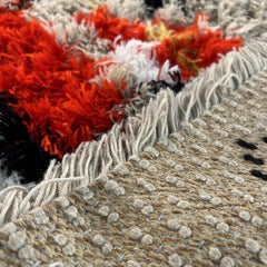 1970s design rug, Dal Lago manufactory, Venice