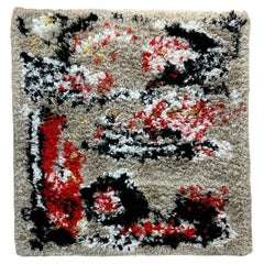 1970s design rug, Dal Lago manufactory, Venice