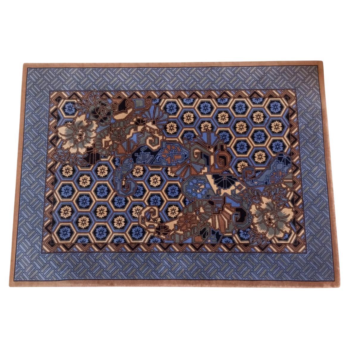 Carpet designed by Pierre Balmain France 1970s for Van Neder