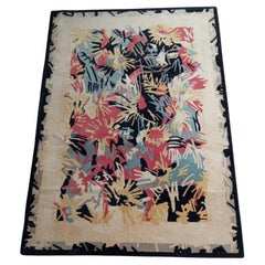 Gianni Vigone design wool rug, Italy 1980s
