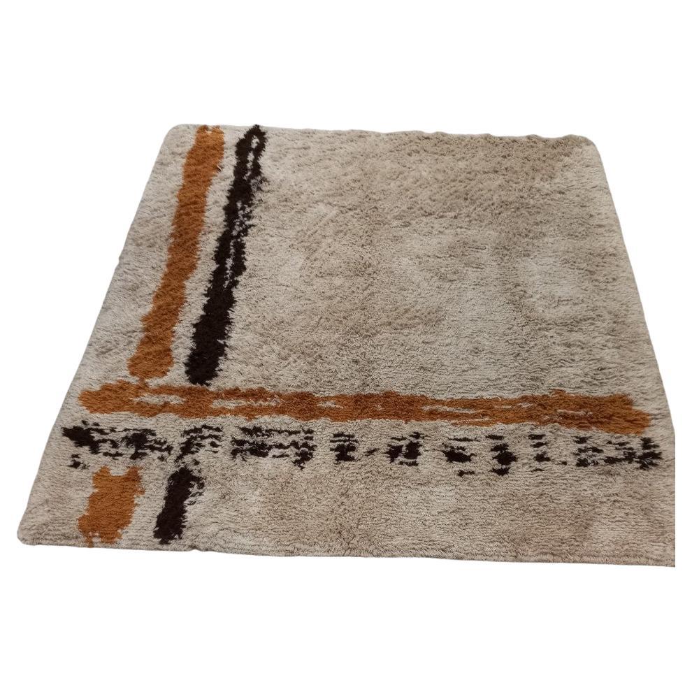 European rug modern design (Italy) pure wool hand knotted