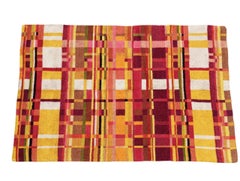 Handgefertigter Wollteppich Deutschland 1960er Jahre - Bauhaus Inspiration
