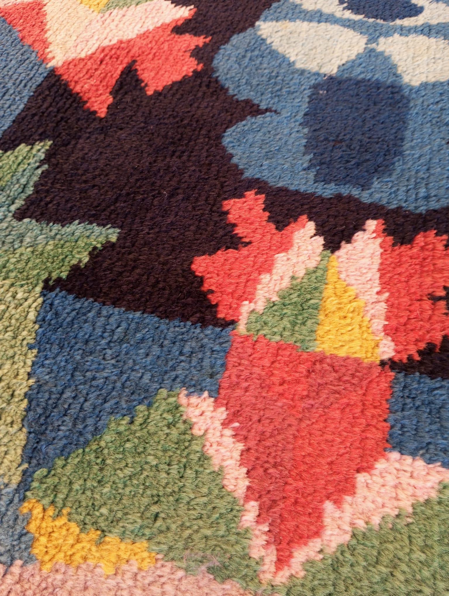 Annodato a mano Tappeto 