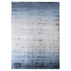 Tapipeto Icona Design In-Canto Blu Grigio Lucente de Deanna Comellini 250x350cm