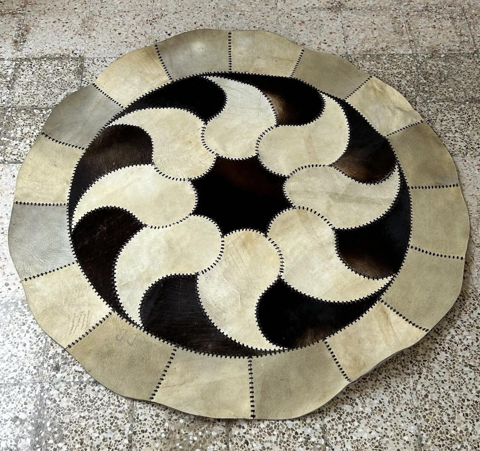 Pony Carpet Made In Brazil São Paulo 1970's Modernism In Good Condition For Sale In Taranto, IT