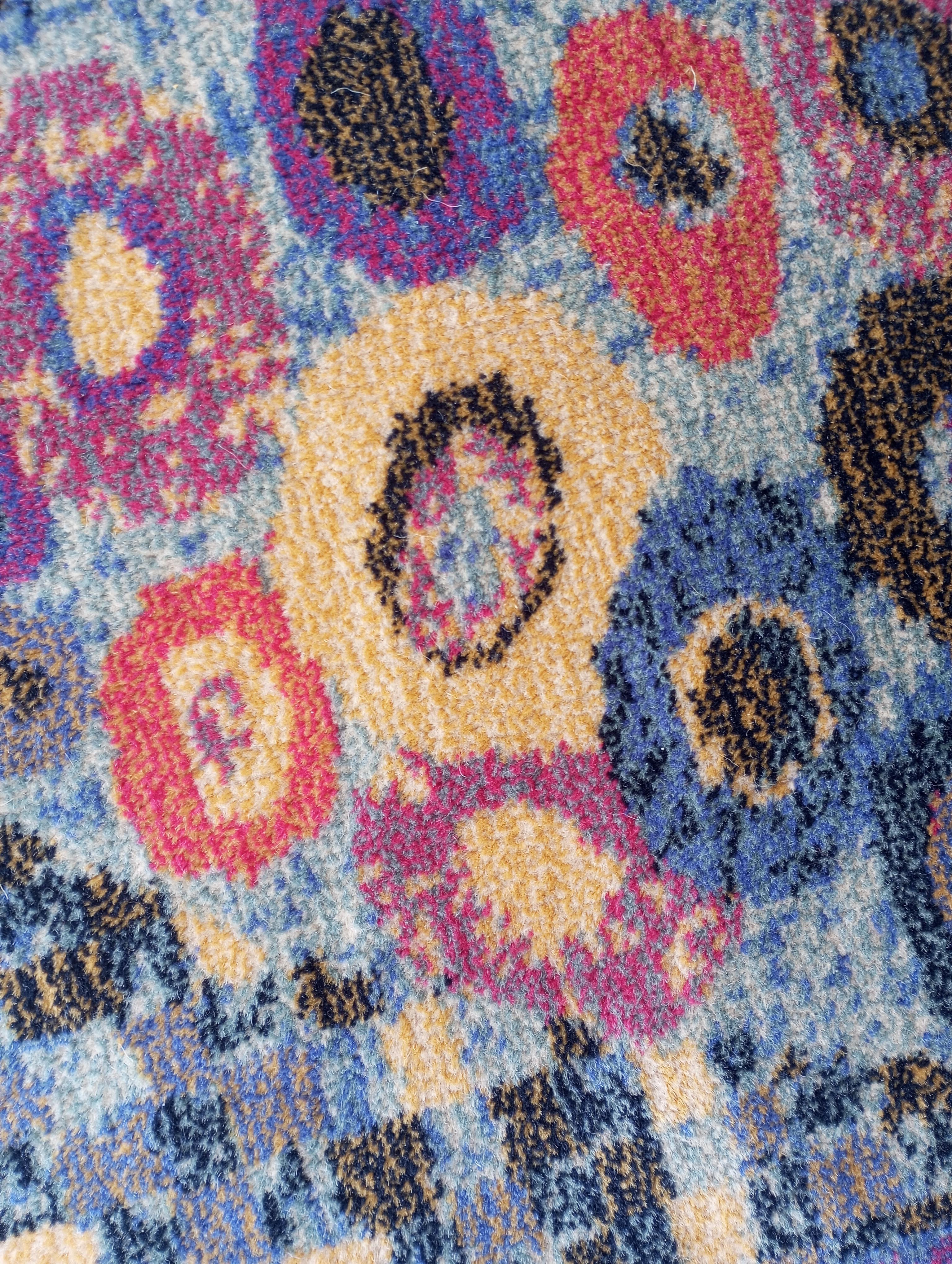 Wool rug Italy 1970s For Sale 2