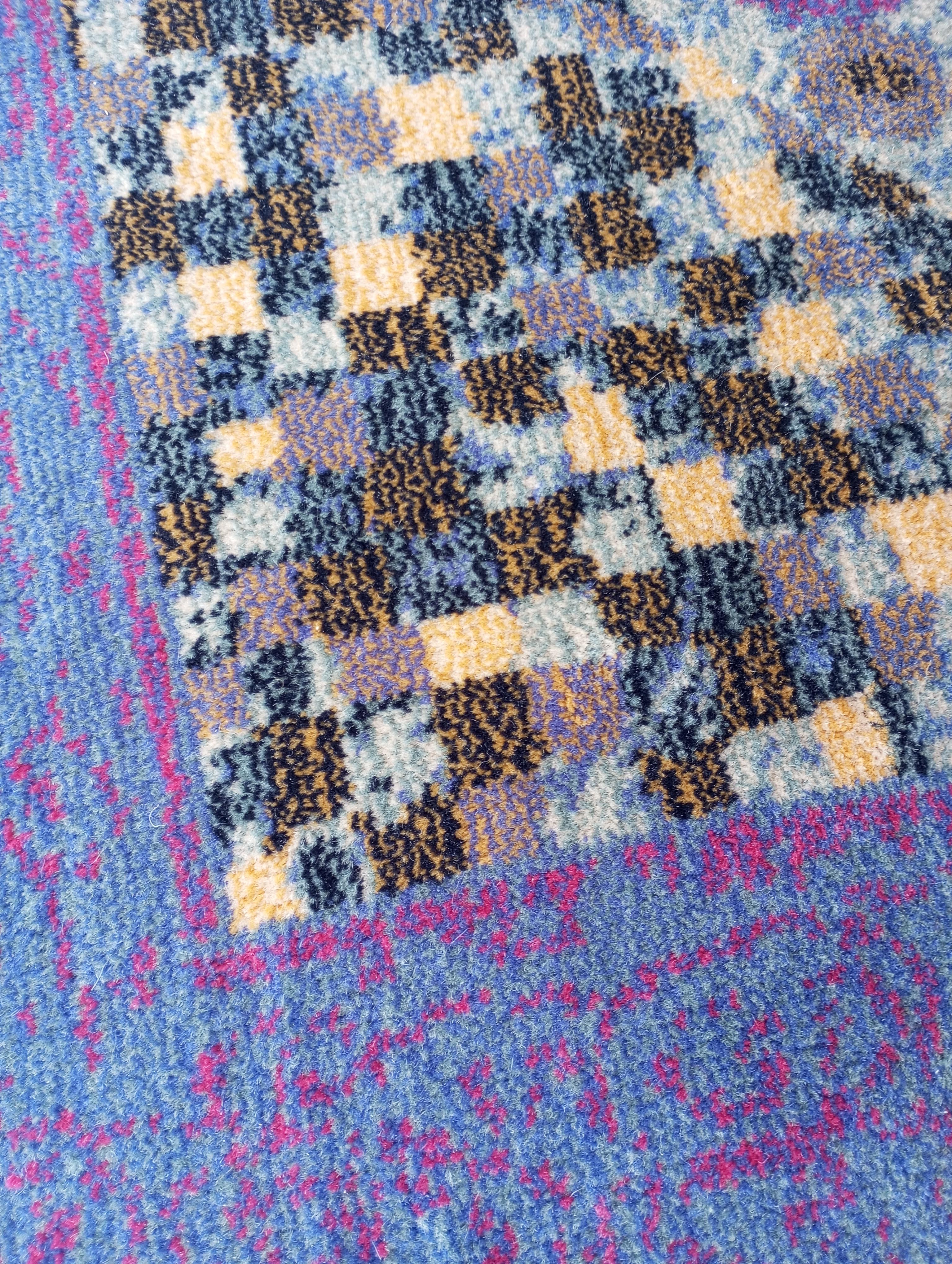 Wool rug Italy 1970s For Sale 3