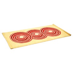 Wool rug, Italy, 1970s.