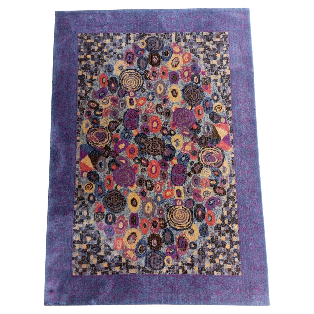 Tapis en laine italienne des années 1970