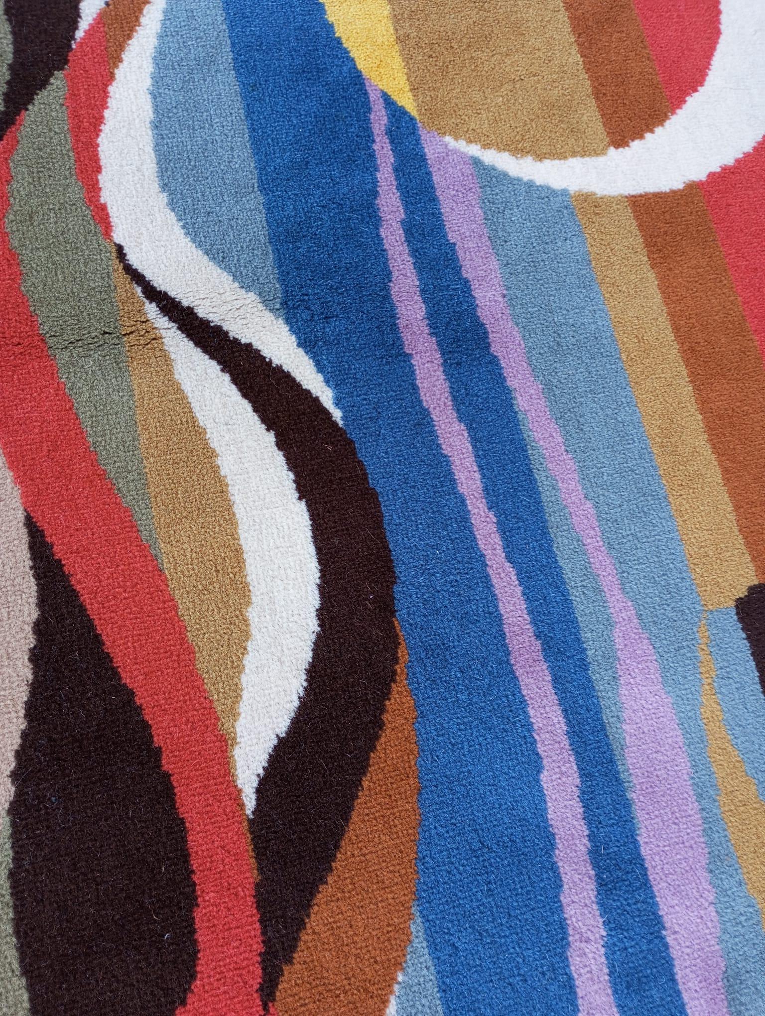 Tappeto in pura lana 