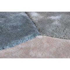 Tappeto in Tencel Grigio Design Italiano by Deanna Comellini 220x260 cm
