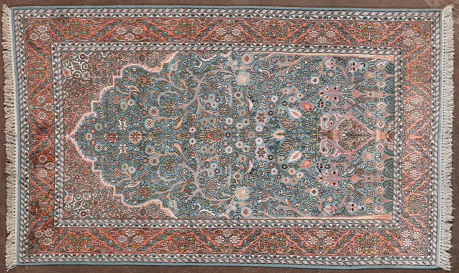 Annodato a mano Tappeto indiano Srinagar - cod. 127 in vendita