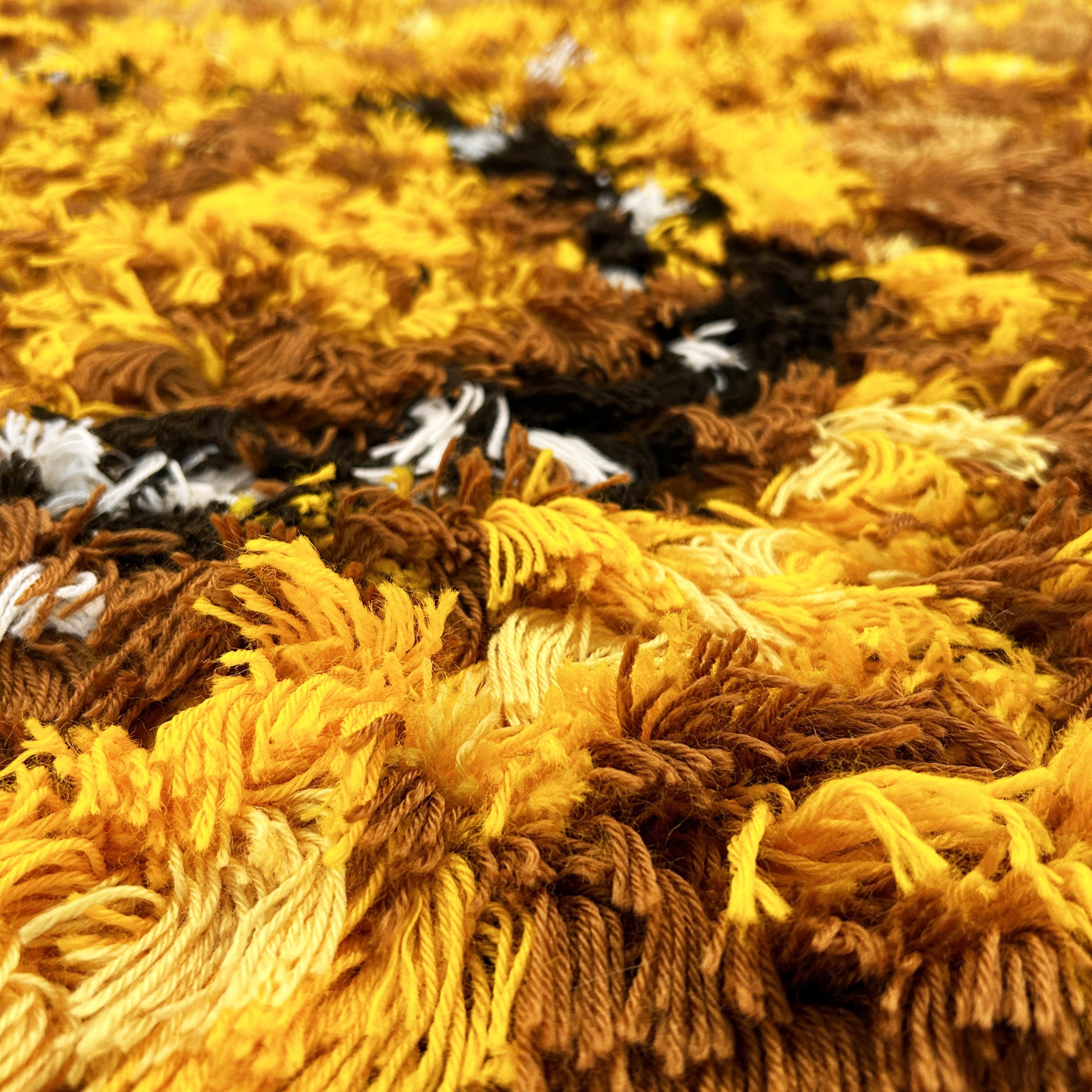 Italienischer Teppich, 1970er Jahre, hergestellt von Dal Lago, Venedig (Italian) im Angebot