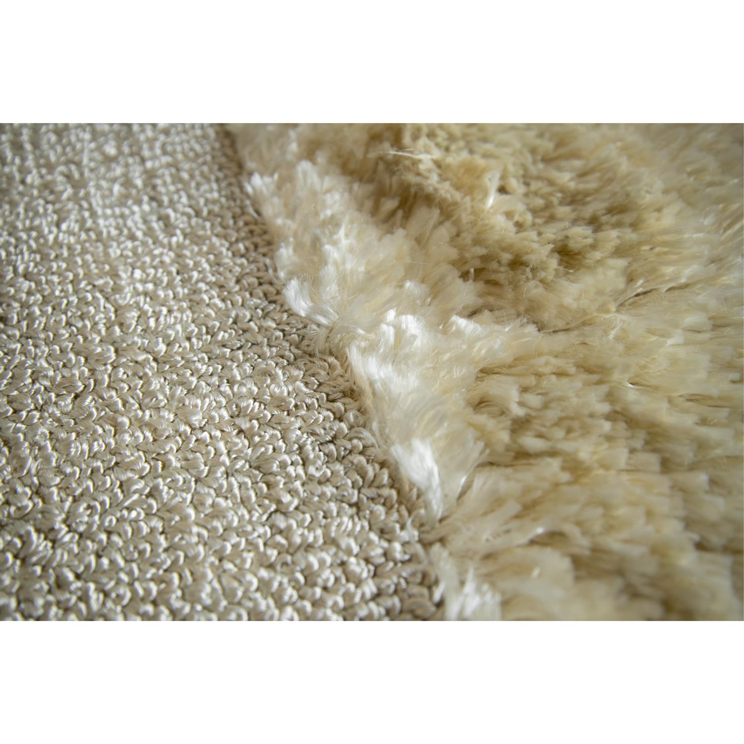 Tessuto a mano Tappeto Kama Icona Design Multi-Texture colore Oro di Deanna Comellini 200x250cm in vendita