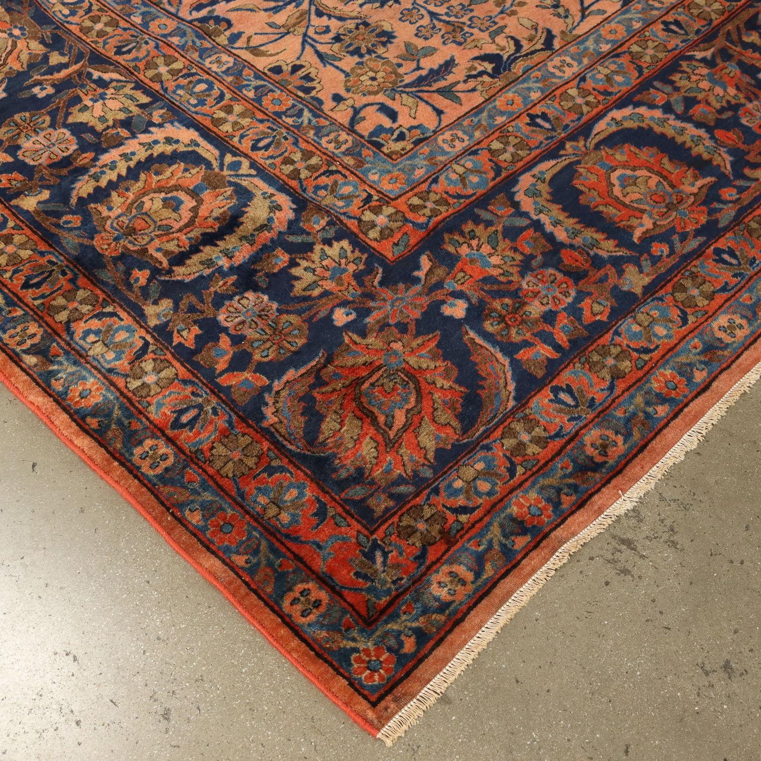 Laine Keshan Manchester - Iran Tapis 475 x 318 cm en vente
