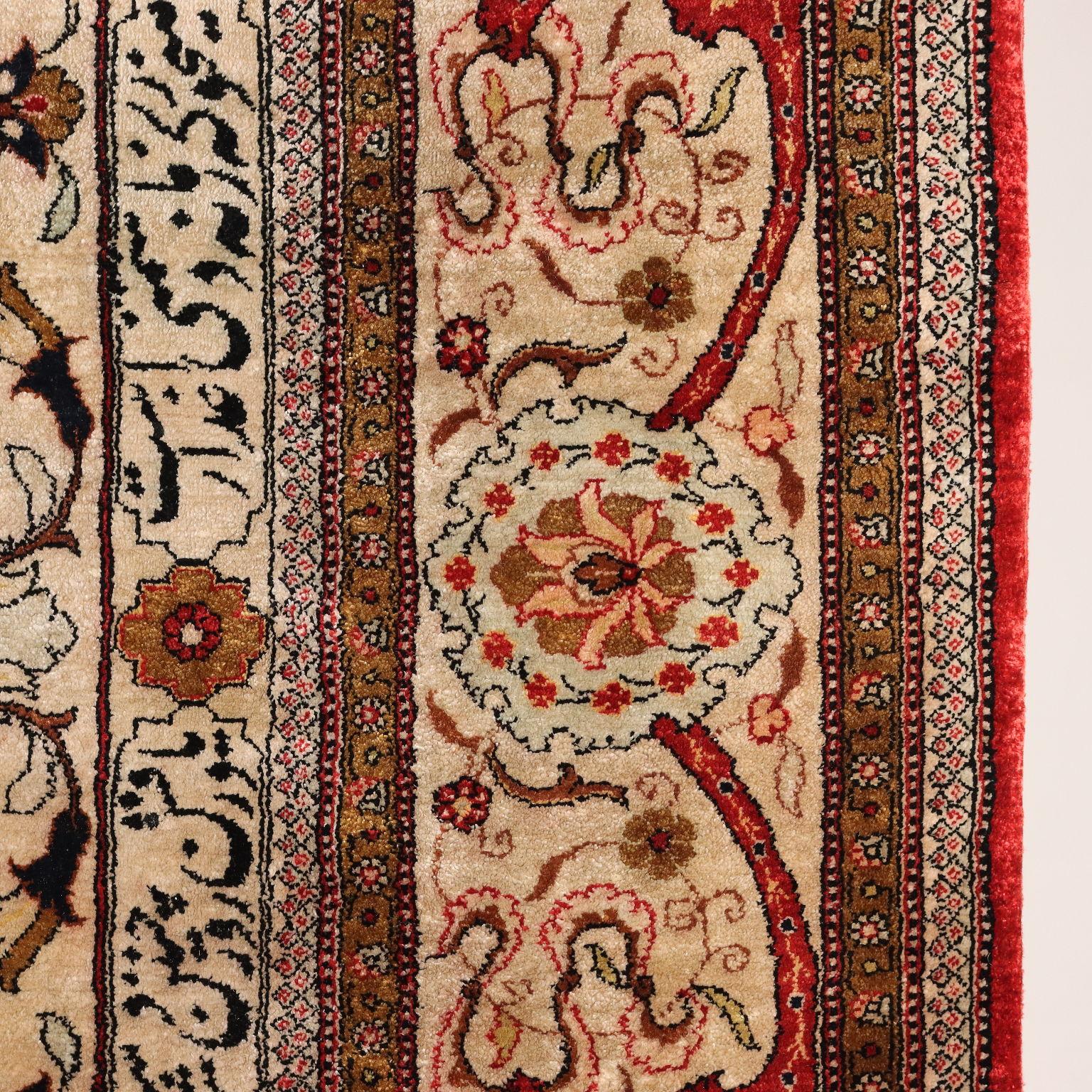 Kum Seidenteppich - Iran 312 x 226 cm 4