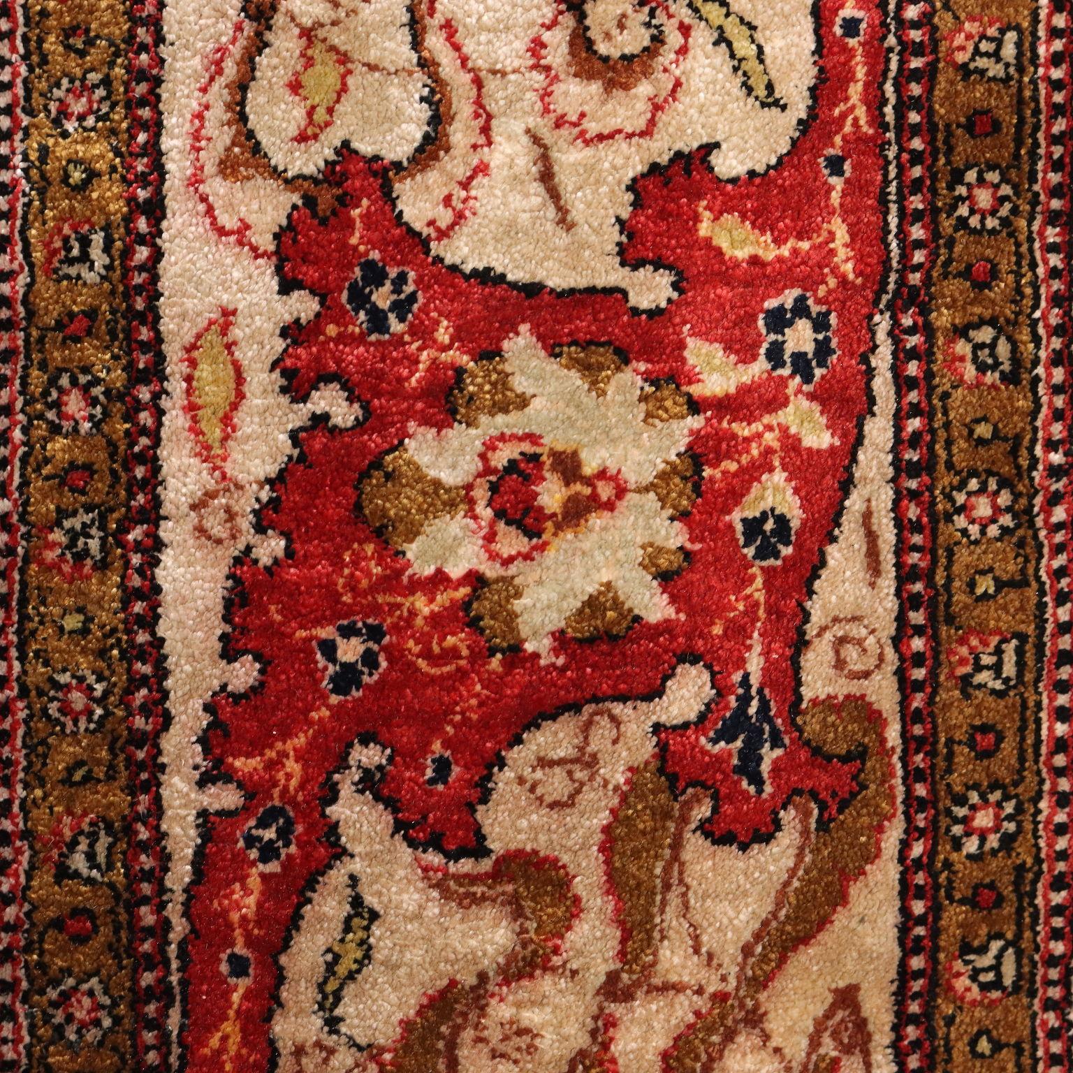 Kum Seidenteppich - Iran 312 x 226 cm 5