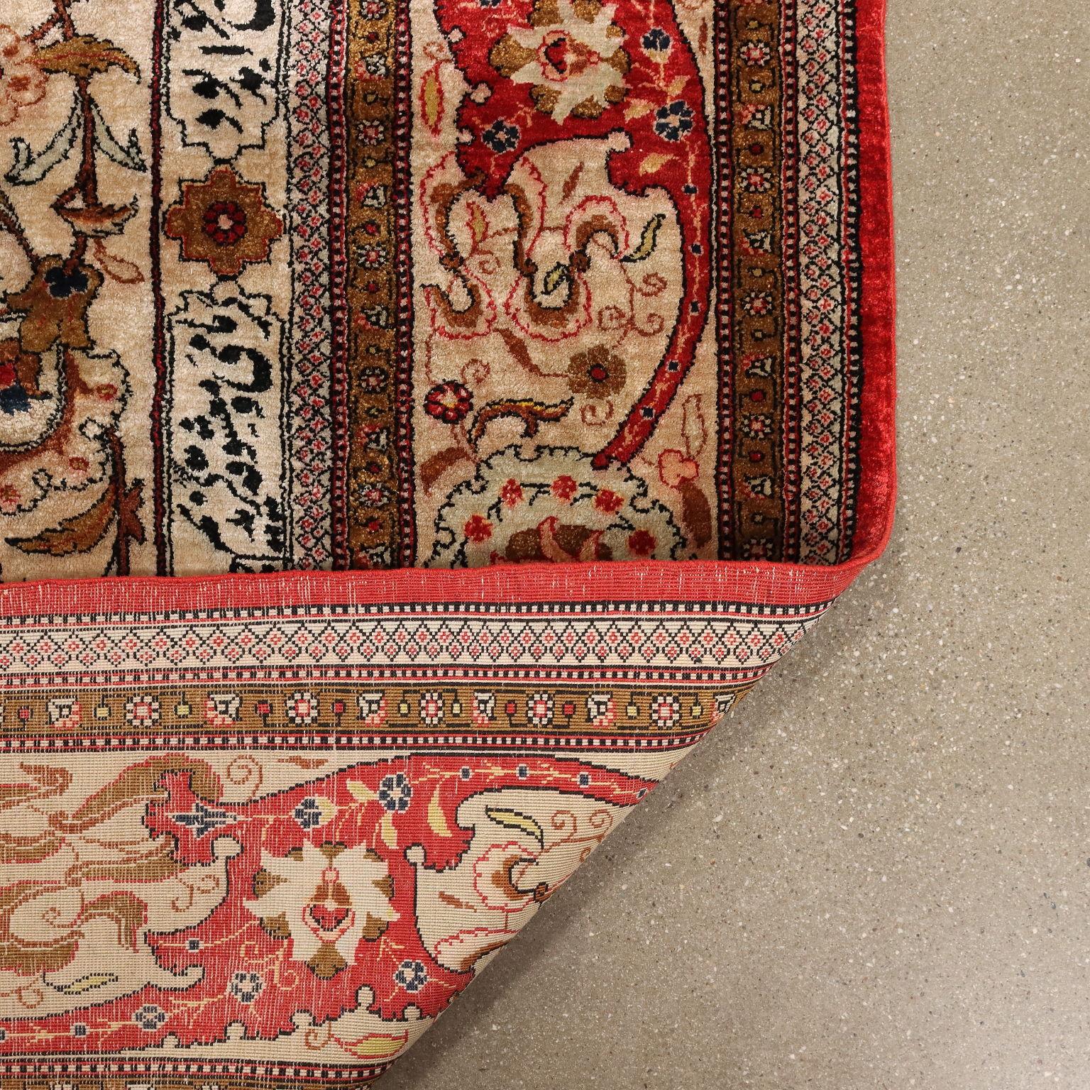 Kum Seidenteppich - Iran 312 x 226 cm 7