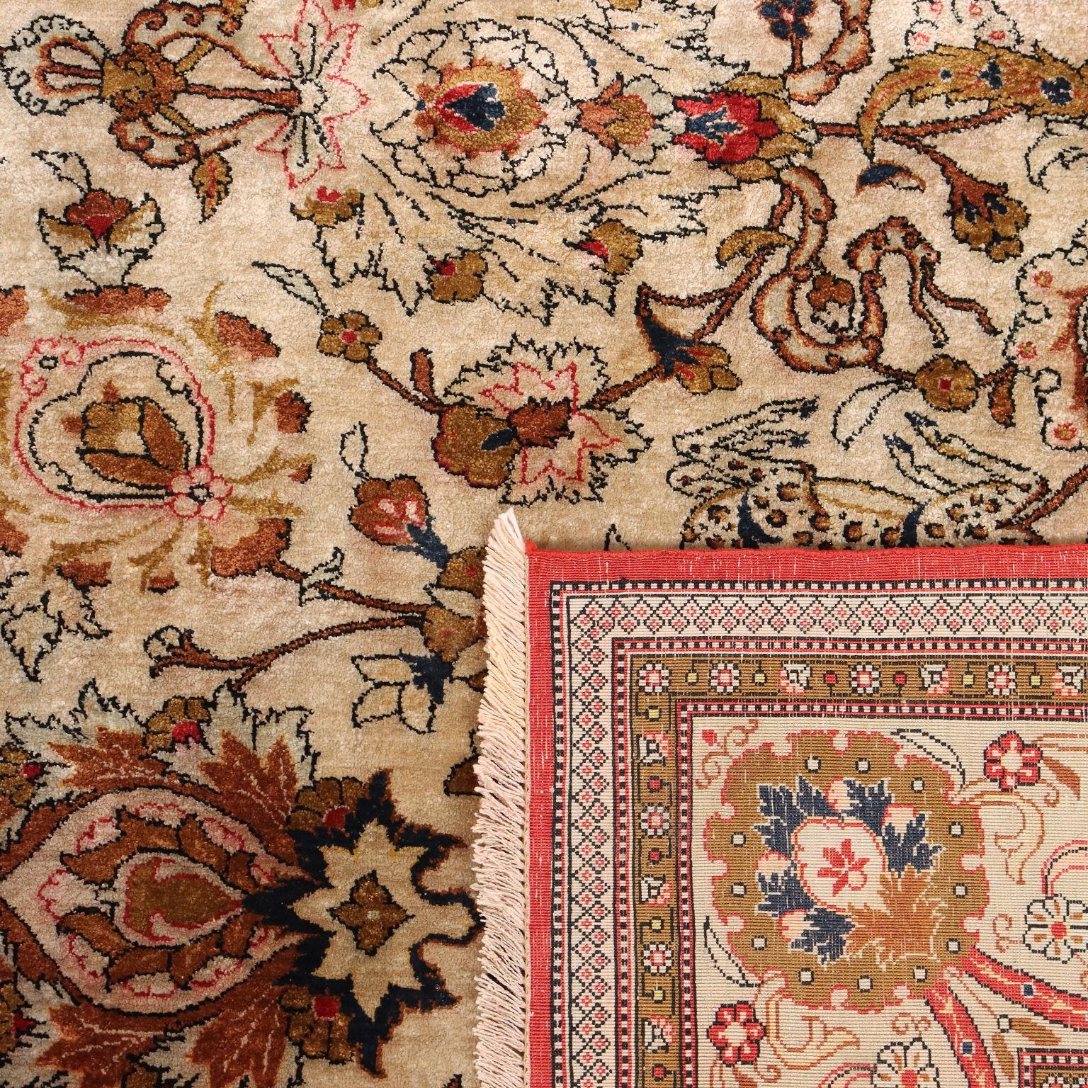 Kum Seidenteppich - Iran 312 x 226 cm 8
