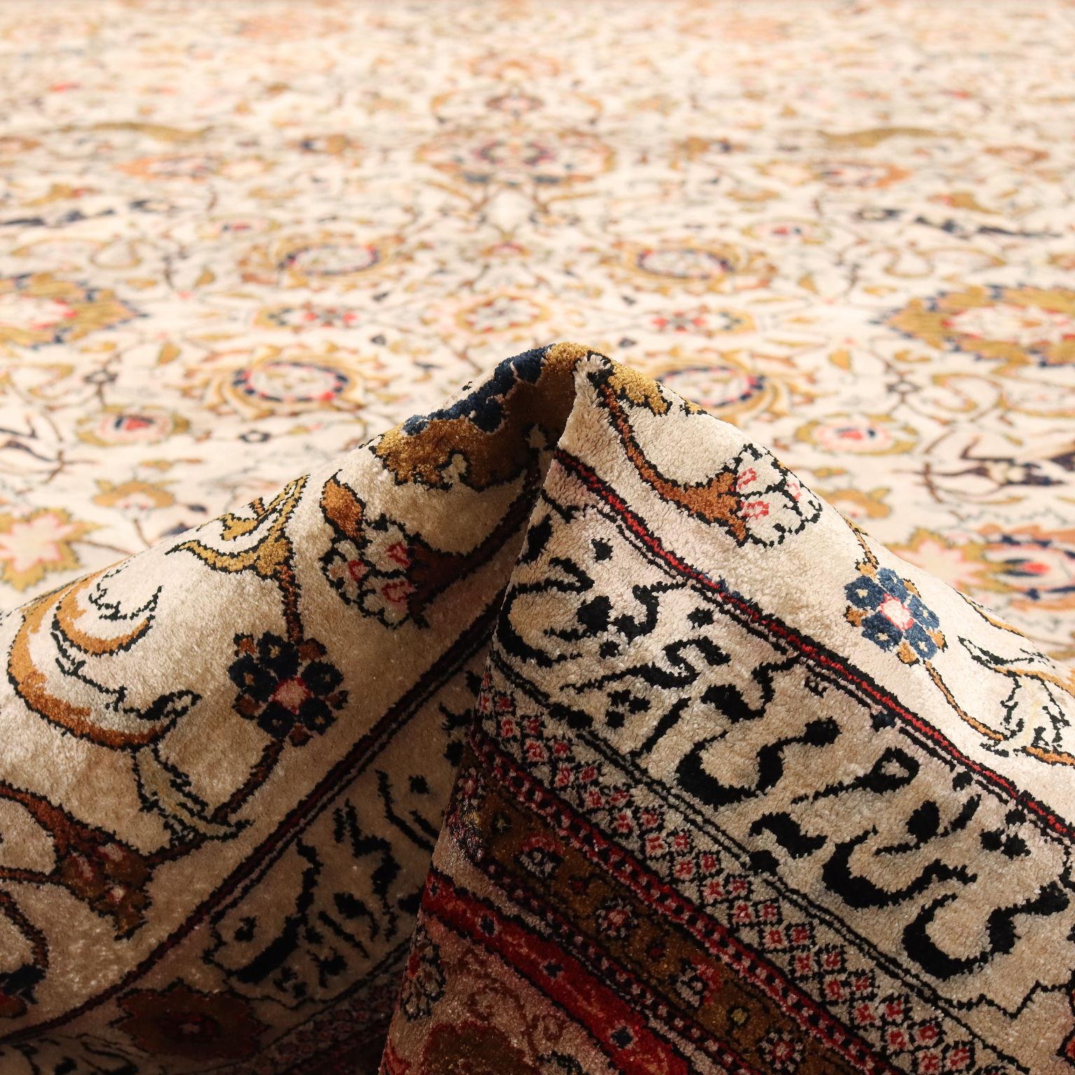 Kum Seidenteppich - Iran 312 x 226 cm 9