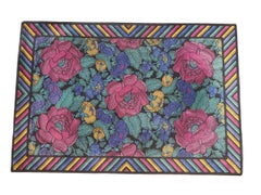 "Mandarin" carpet by Ottavio Missoni for T&J Vestor, Italy 1980s
