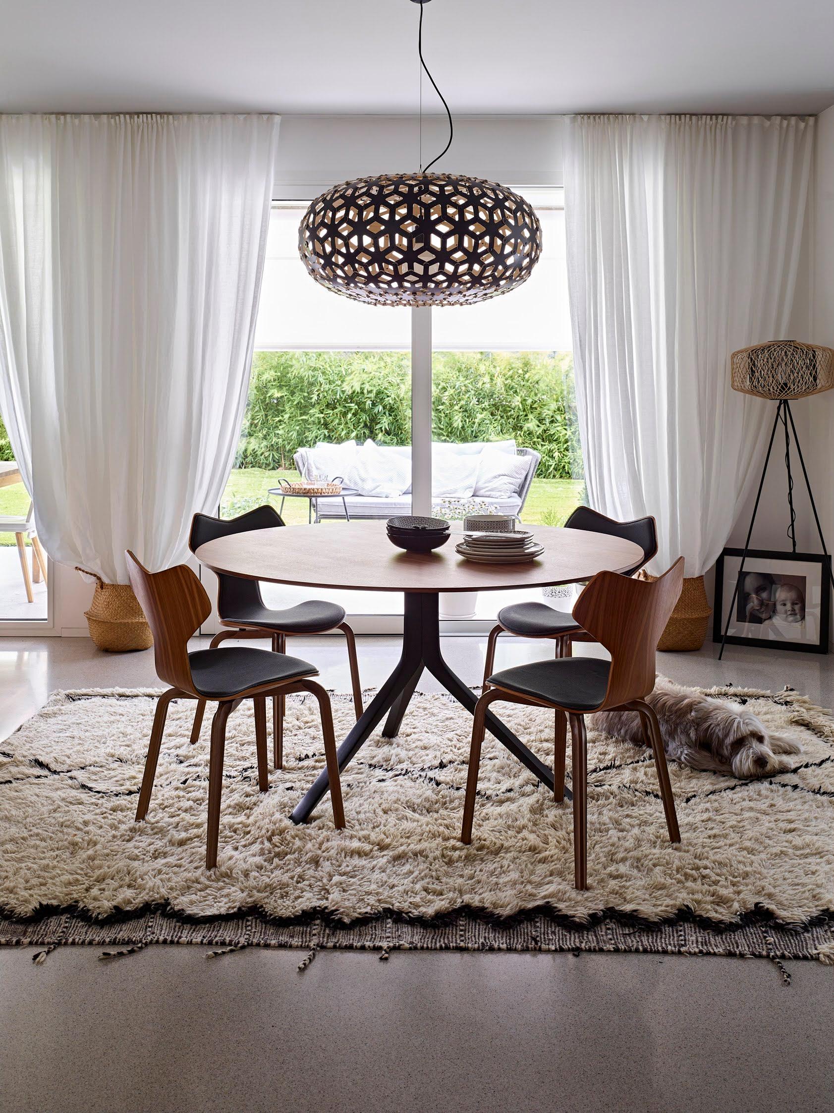 Tribal Tapis marocain  Berbère Beni Ourain Blanc Noir Laine Naturelle Artisanat en vente