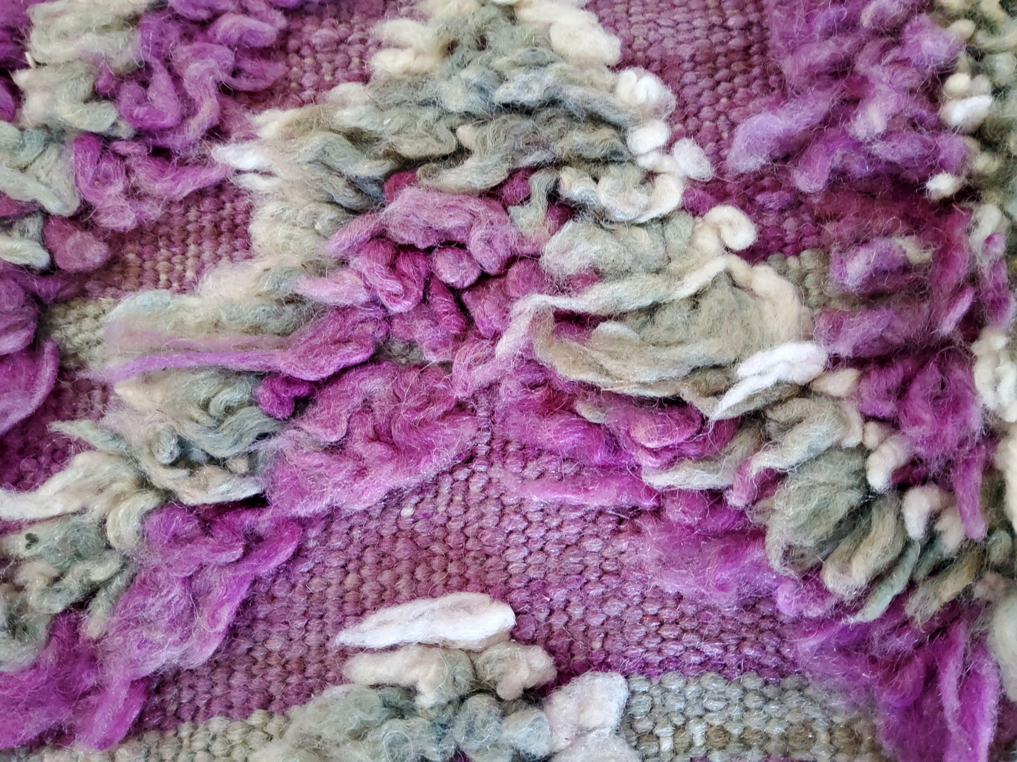 Tappeto Marocco Talsent  Berbero Vintage Multicolore Naturale Manufatto in Lana in vendita 1