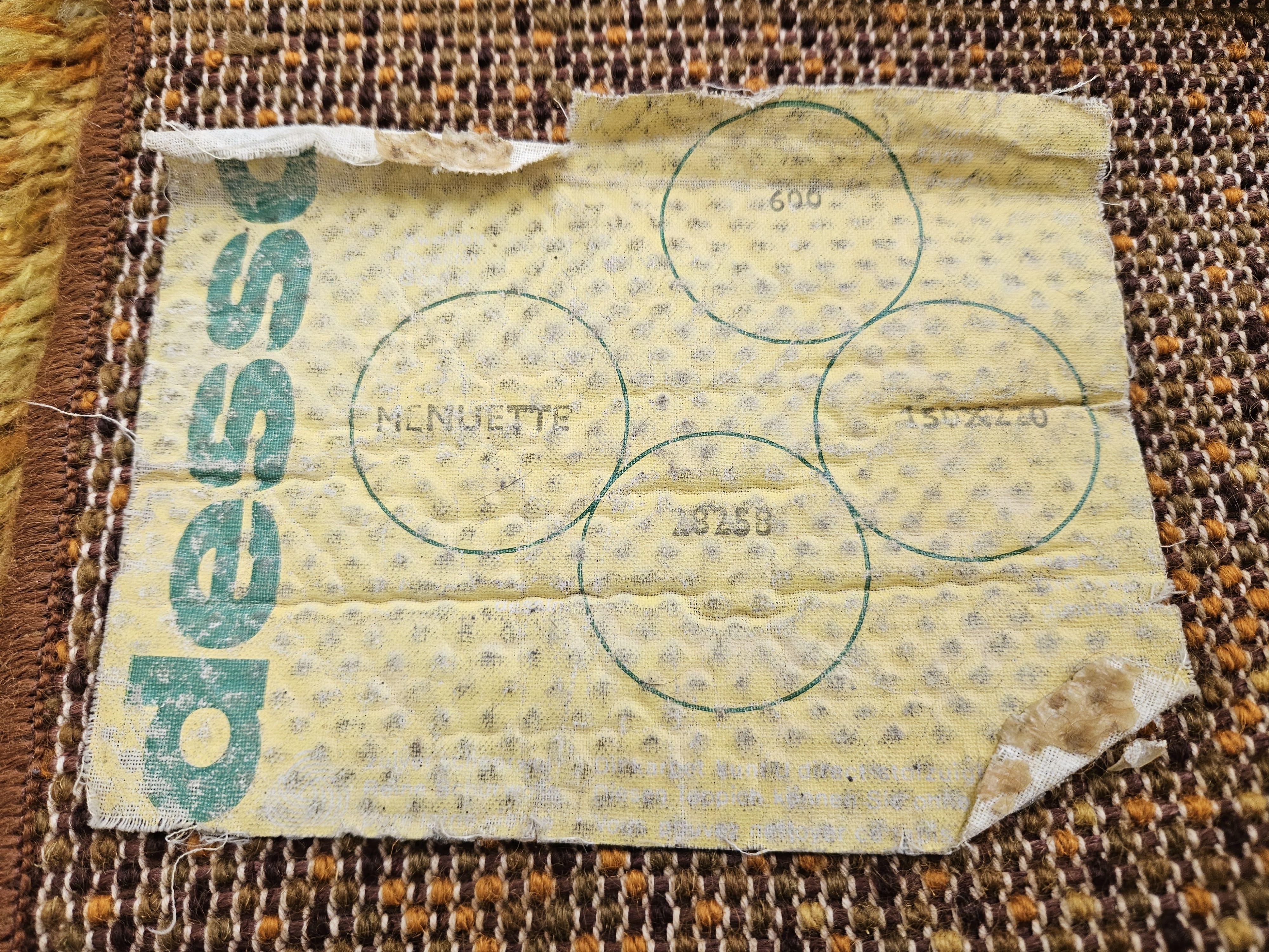 Menuette rug by Desso, Holland 1970s For Sale 5