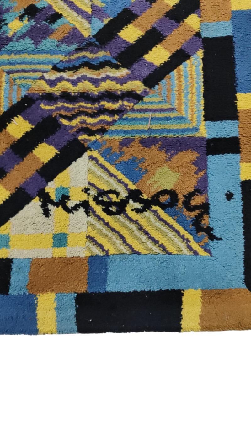 Italian Tapis Missoni en laine des années 1980, Italie en vente