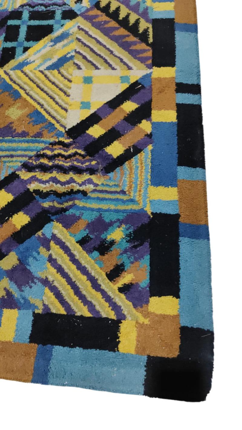 Tapis Missoni en laine des années 1980, Italie Bon état - En vente à Firenze, FI