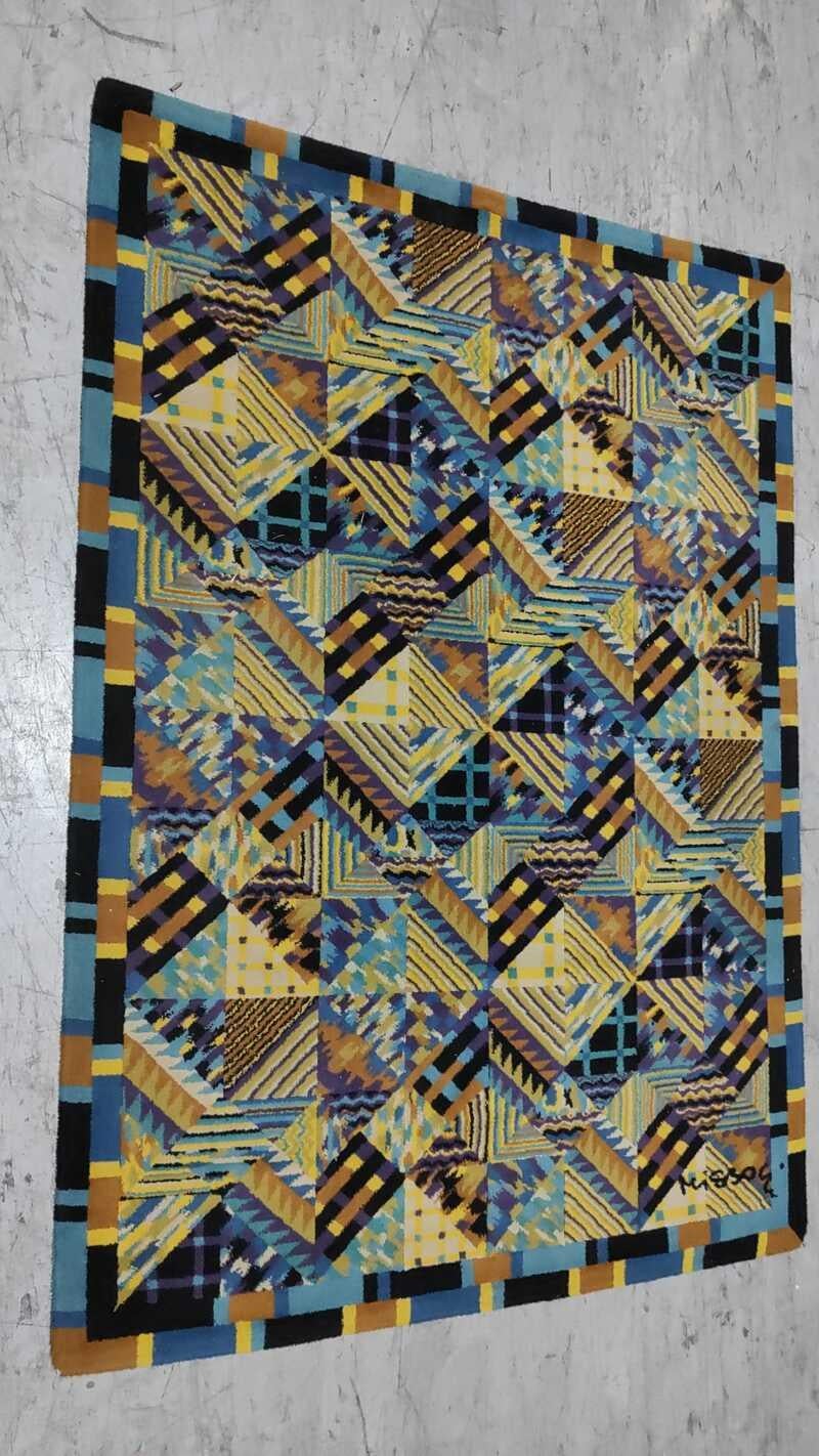 Tapis Missoni en laine des années 1980, Italie en vente 1