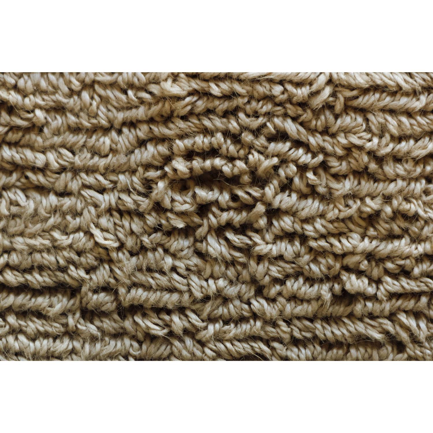 Modern Tappeto moderno in fibre naturali lino beige design Deanna Comellini 200x300cm For Sale