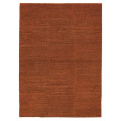 Tappeto Moderno Lana Arancione Tibetano by Deanna Comellini In Stock 170x240 cm