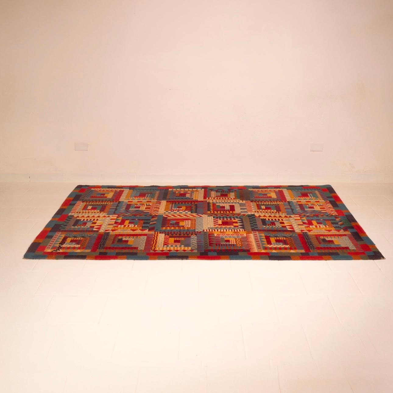 Tapis géométrique Orion T101 Limited Edition par Ottavio Missoni pour Missoni Home en vente 5