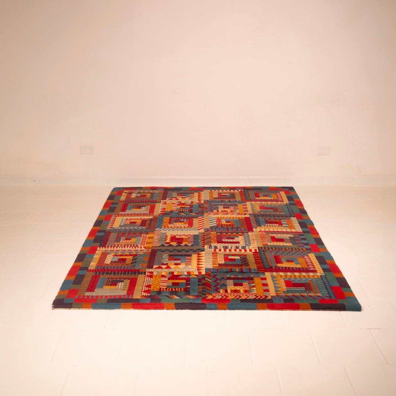 Tapis géométrique Orion T101 Limited Edition par Ottavio Missoni pour Missoni Home en vente 7