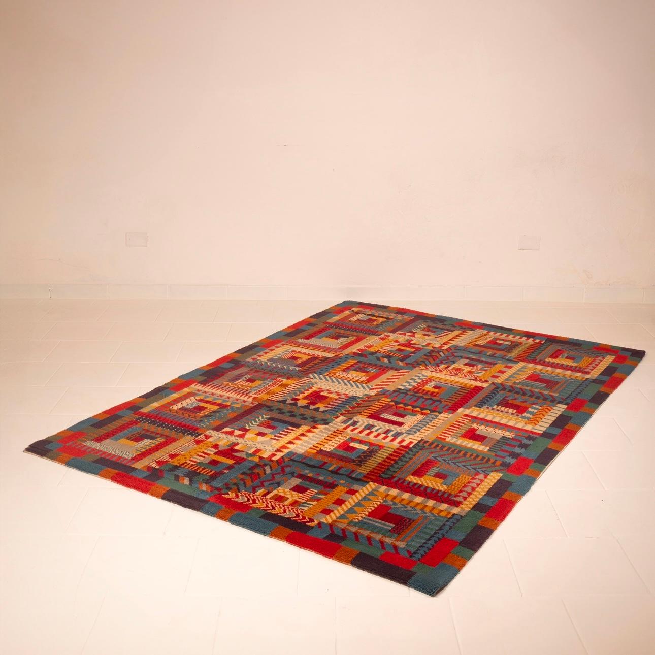 Tapis géométrique Orion T101 Limited Edition par Ottavio Missoni pour Missoni Home en vente 8