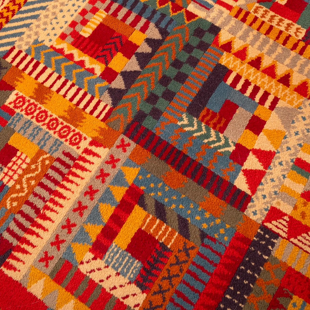 Late 20th Century Tapis géométrique Orion T101 Limited Edition par Ottavio Missoni pour Missoni Home en vente