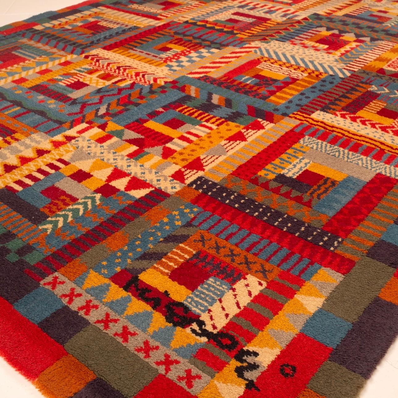 Tapis géométrique Orion T101 Limited Edition par Ottavio Missoni pour Missoni Home en vente 3