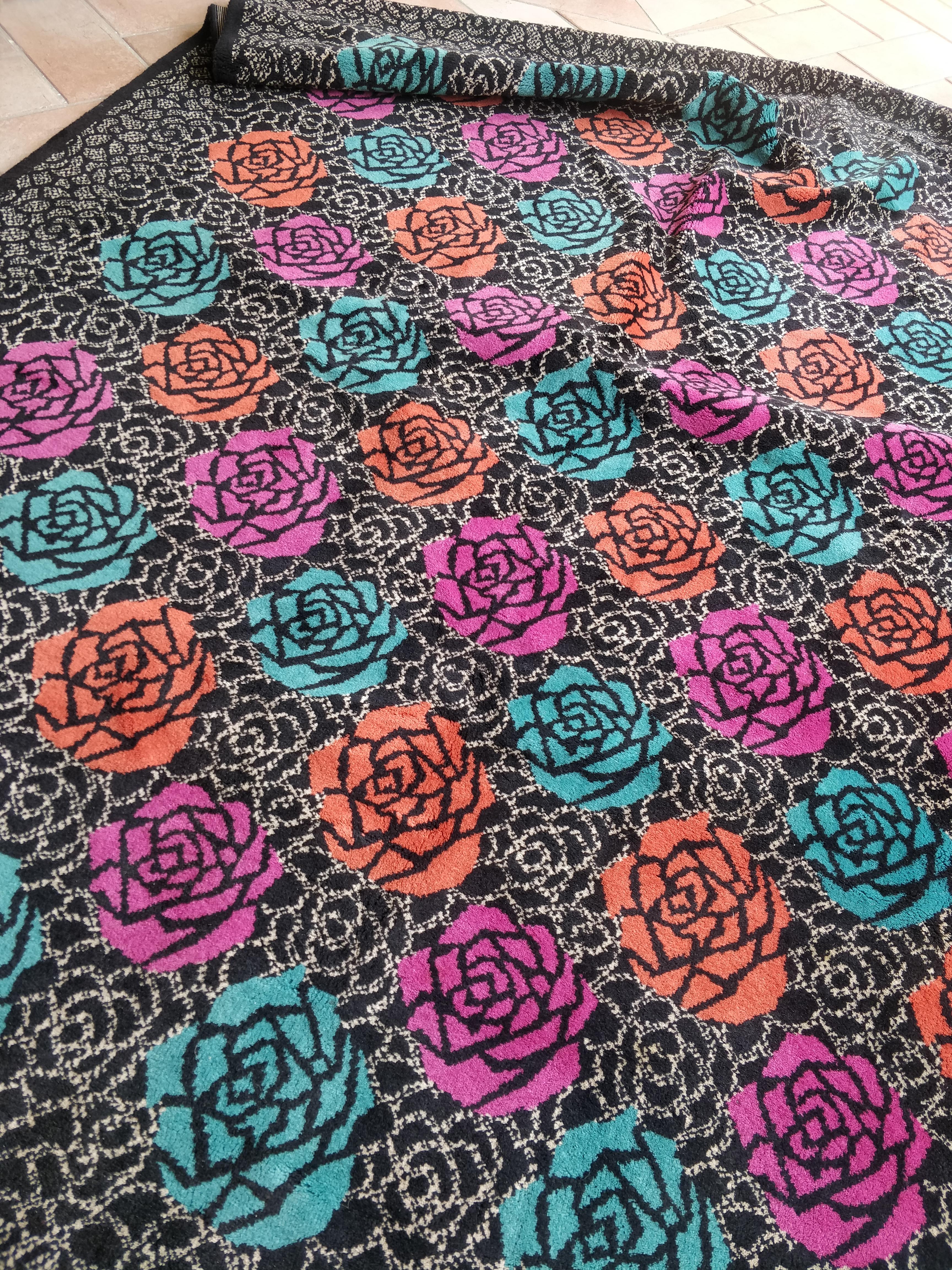 Italian Ottavio Missoni par T&J Vestor (Italie) tapis mesurant 237 x 167 en vente