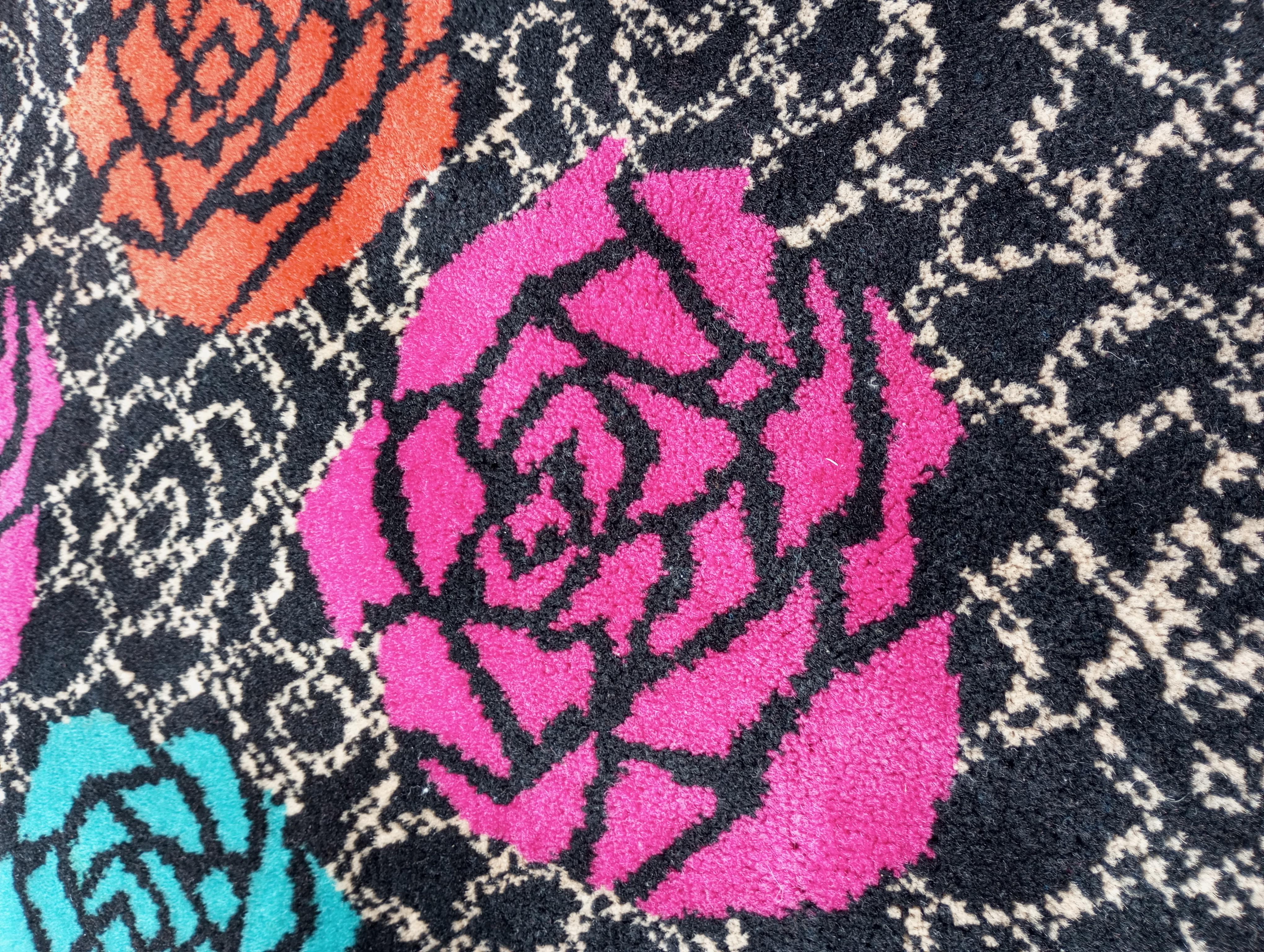 Ottavio Missoni par T&J Vestor (Italie) tapis mesurant 237 x 167 Bon état - En vente à Firenze, FI