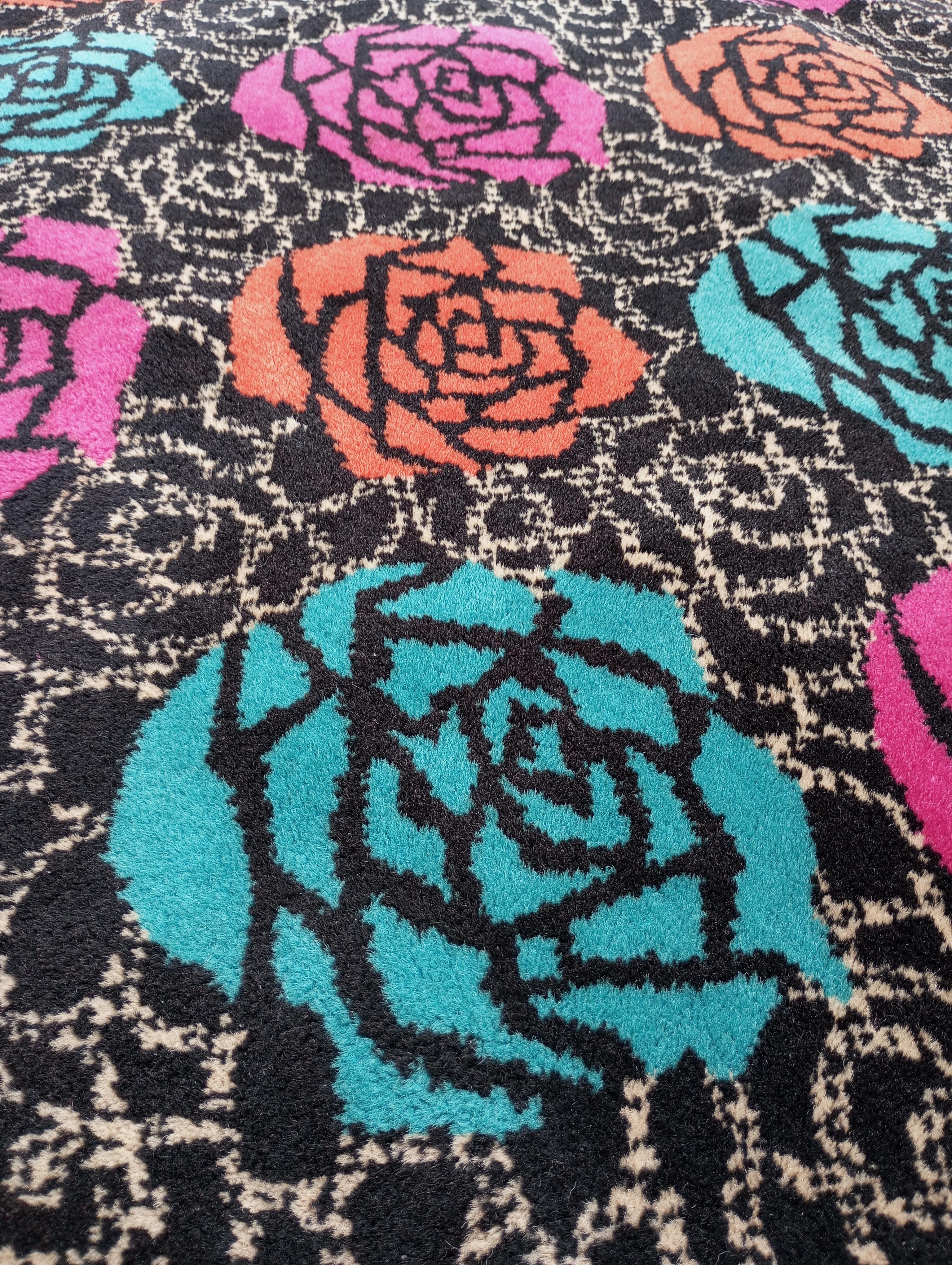 Late 20th Century Ottavio Missoni par T&J Vestor (Italie) tapis mesurant 237 x 167 en vente