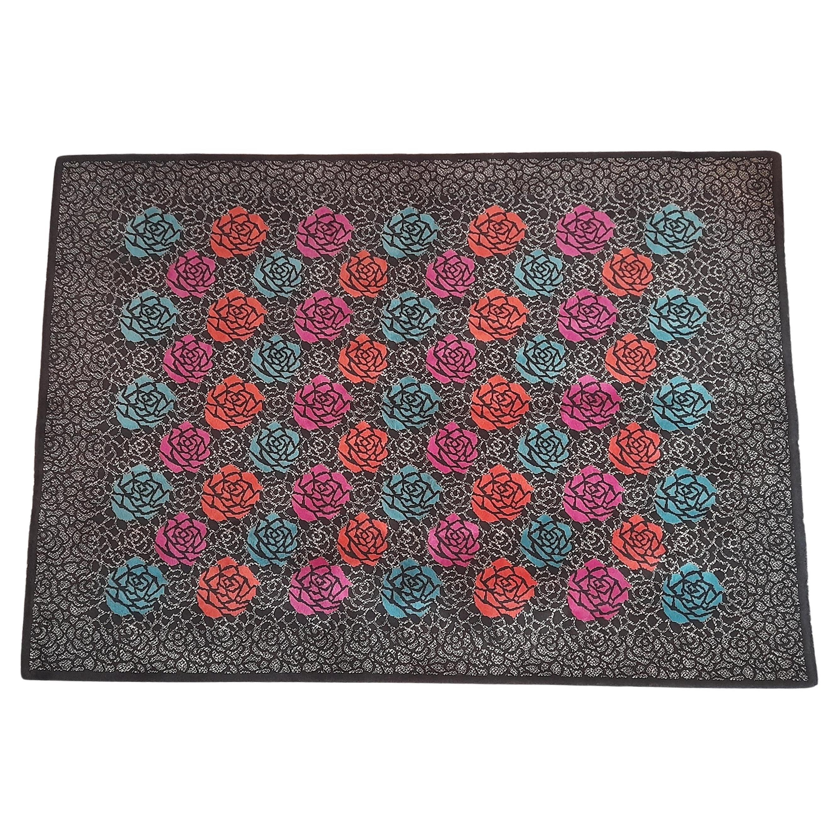 Ottavio Missoni par T&J Vestor (Italie) tapis mesurant 237 x 167