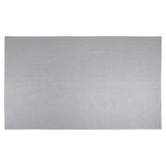Tappeto passe-partout in cotone con disegno Keith, colore grigio