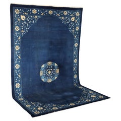 Peking carpet - China blue 490 x 310 cm 1930s-40s
