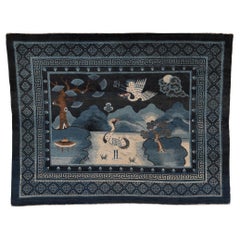 Peking carpet cod.082 in hand-knotted wool